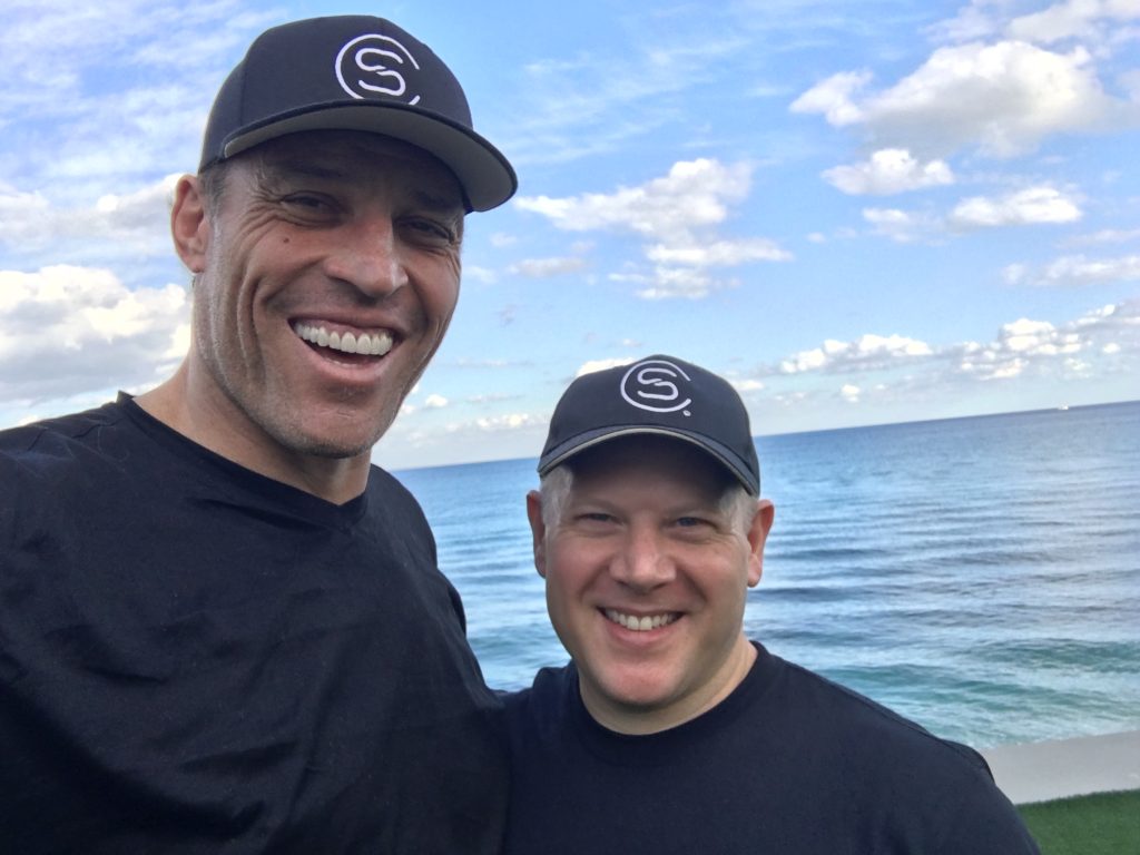 Tony Robbins with Tim Hodges, LMT, JSCCI, CACI